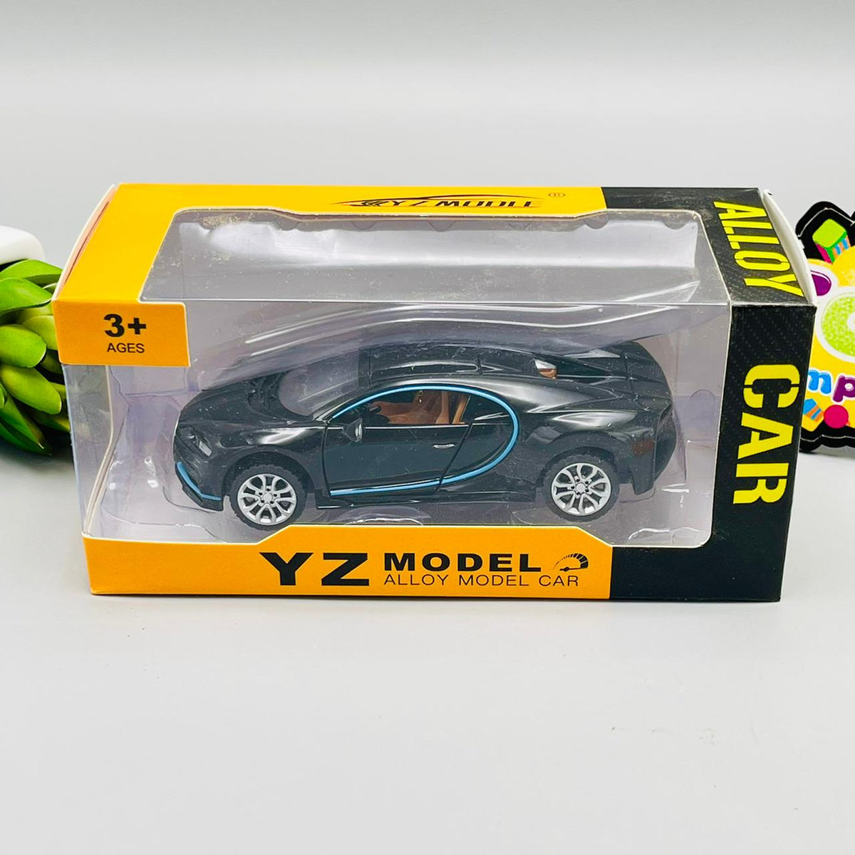 Diecast Metal Body Bugatti Chiron Model Car