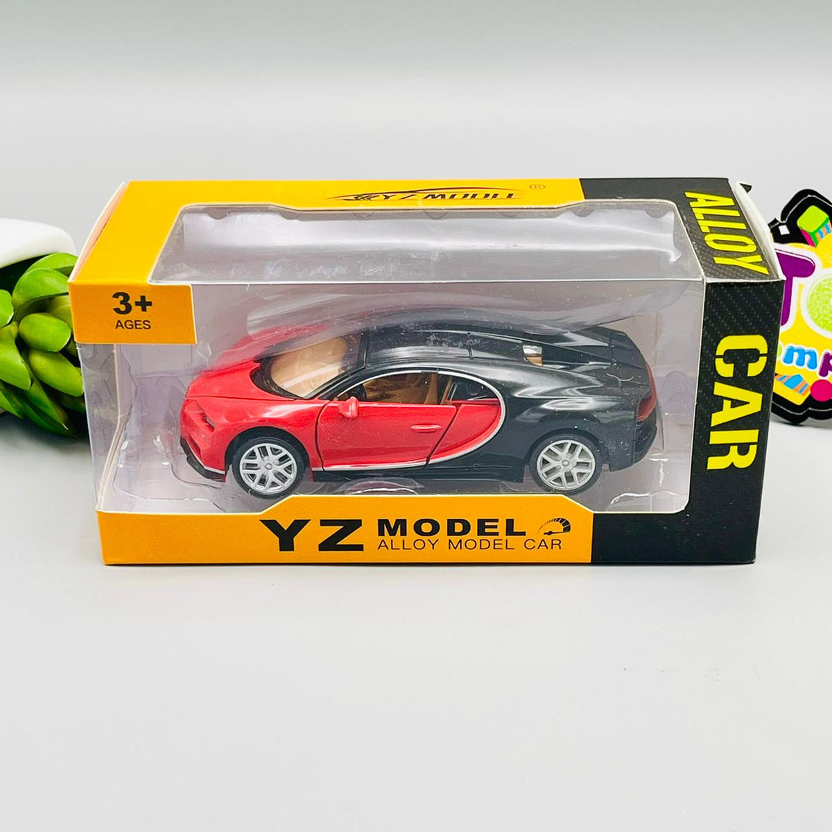Diecast Metal Body Bugatti Chiron Model Car