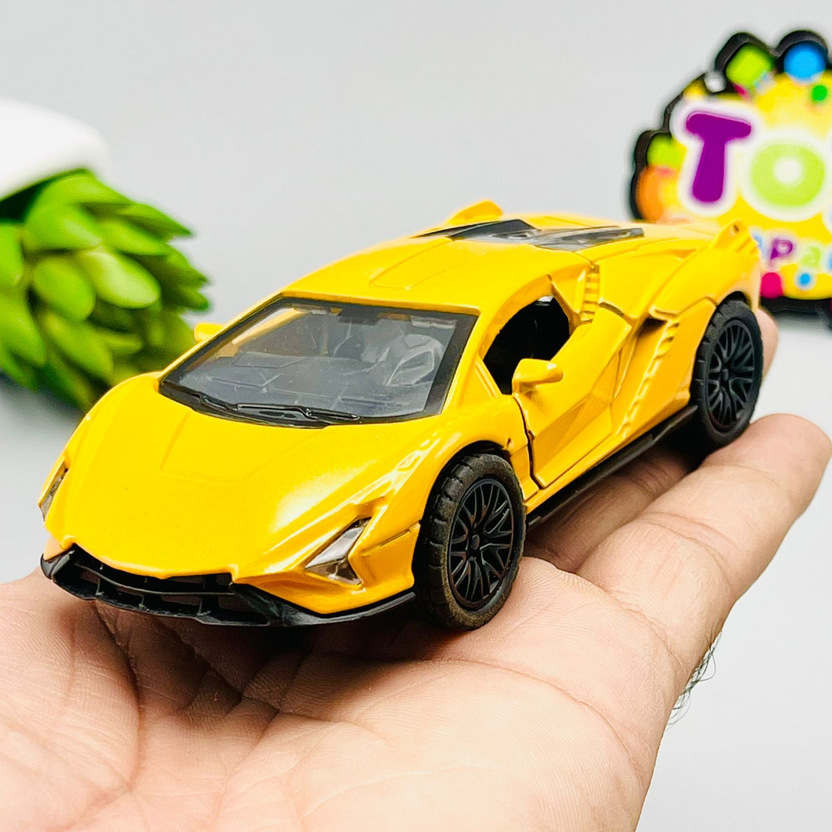 Diecast Metal Body Lamborghini Sian Model Car