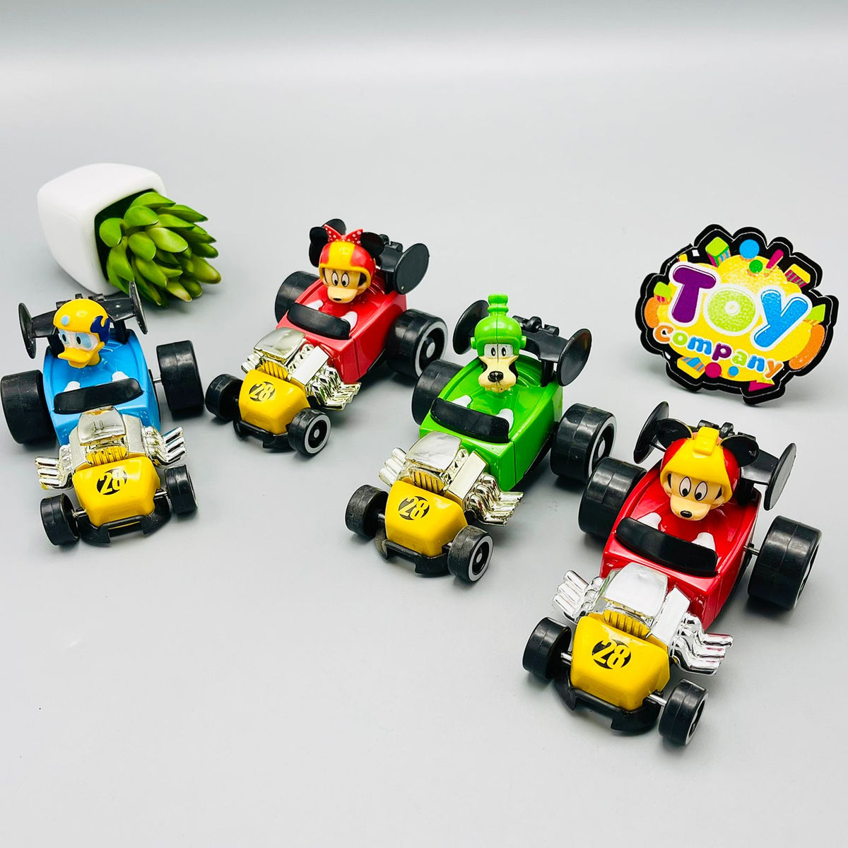 Discast Mickey And The Roadster Racers Car Toys