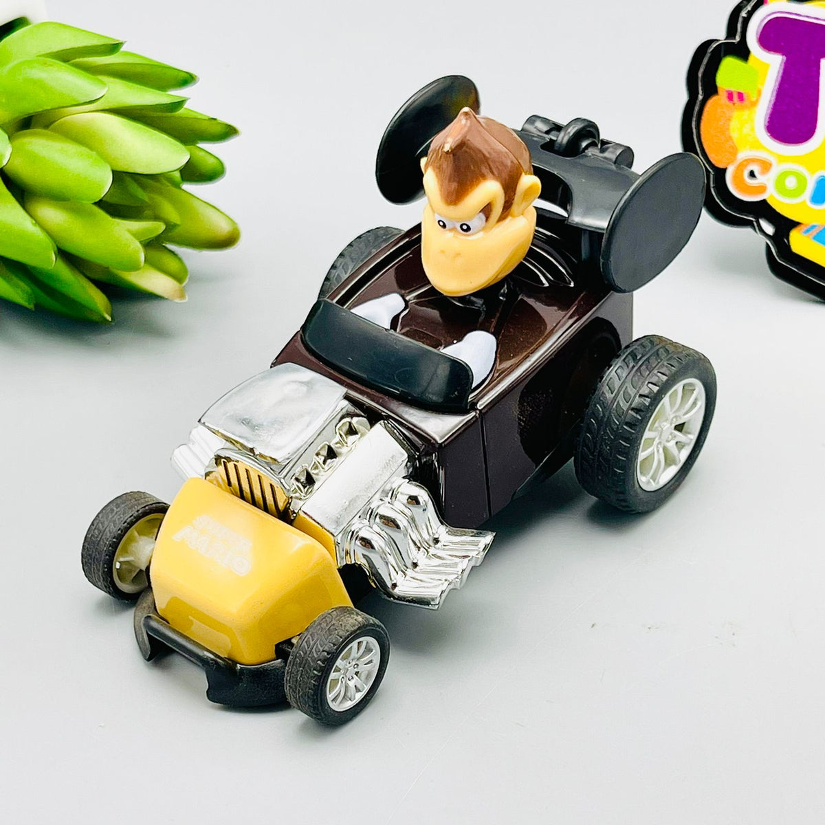 Hot Wheel Super Mario Character Car Toys