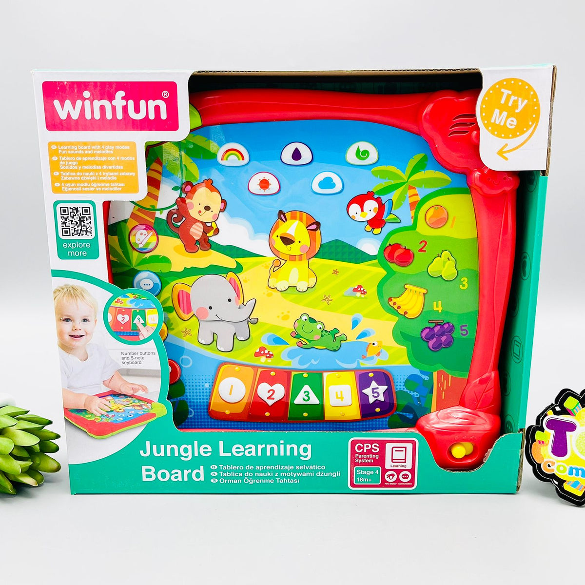 WinFun Jungle Learning Board