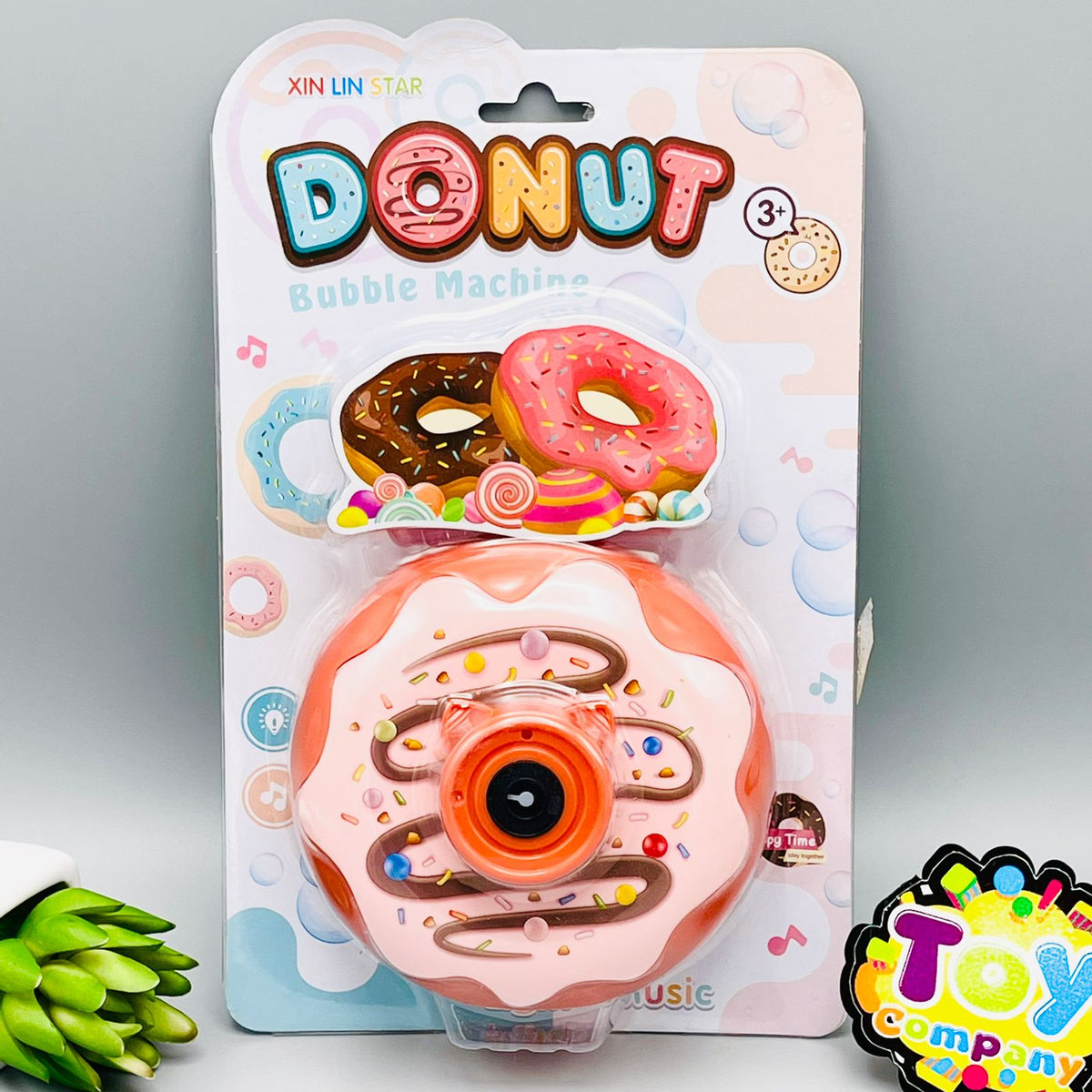 Children's Electric Donut Bubble Machine