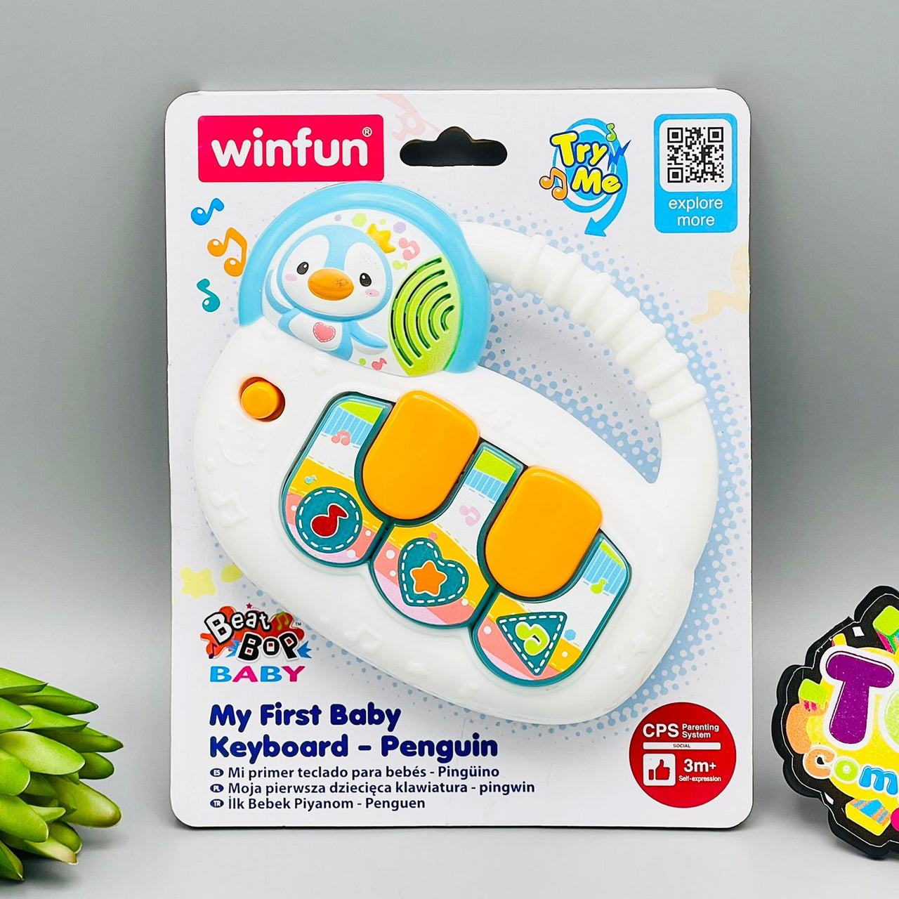 WinFun Baby's Keyboard-Penguin Toy