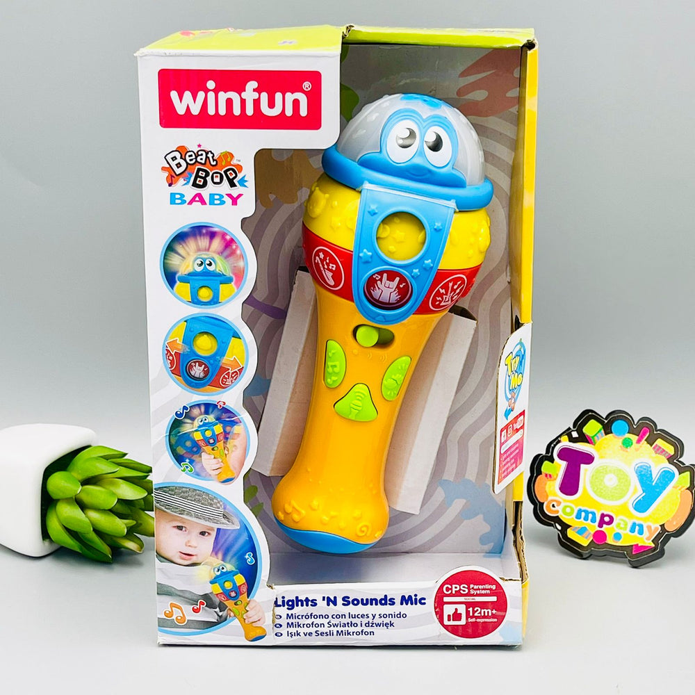 WinFun Lights 'N Sound Mic For Kids