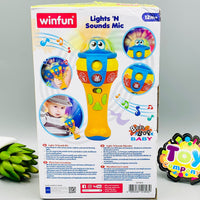 WinFun Lights 'N Sound Mic For Kids