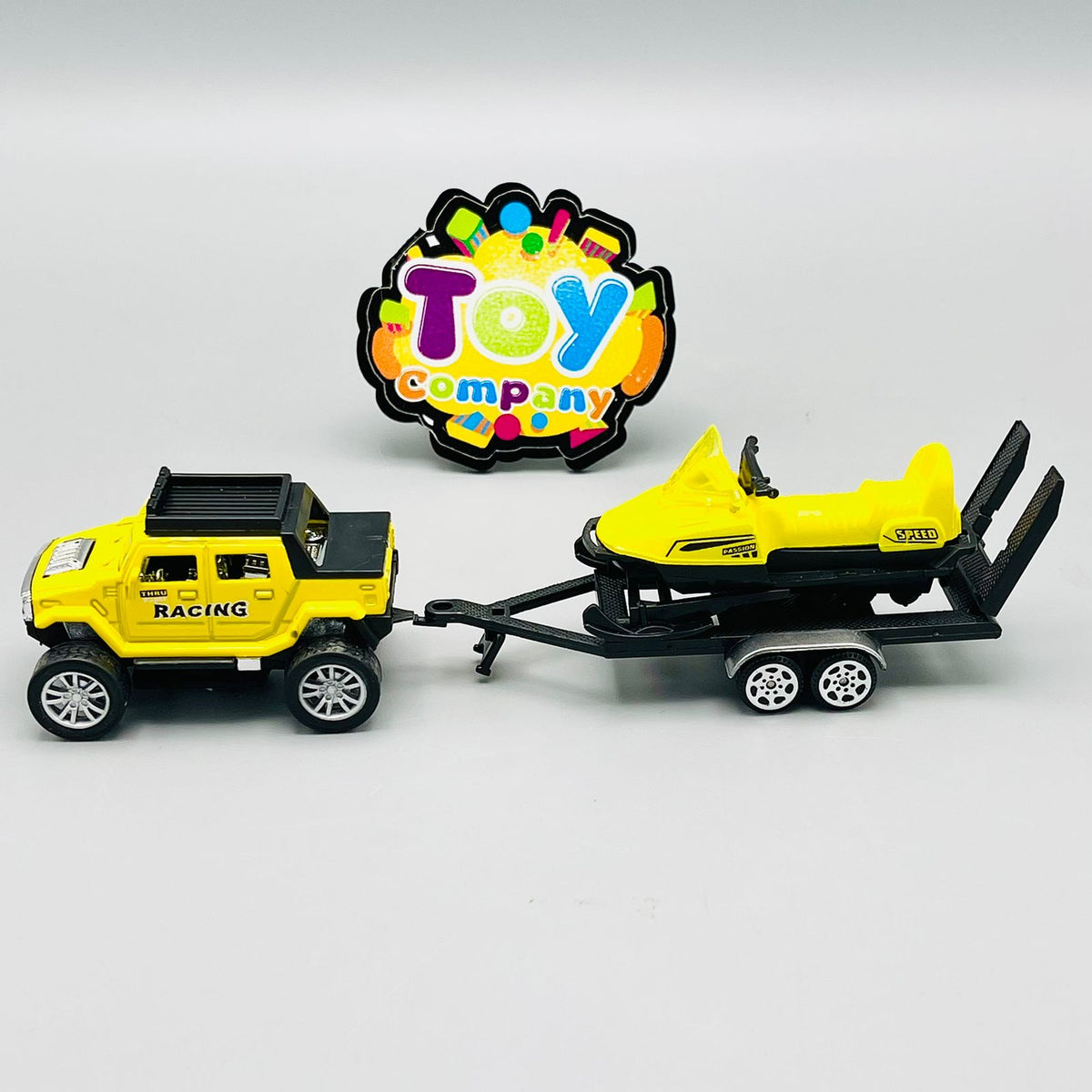 Diecast Metal Truck & Trailer - Assortment