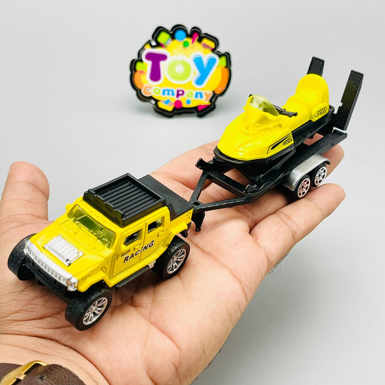 Diecast Metal Truck & Trailer - Assortment