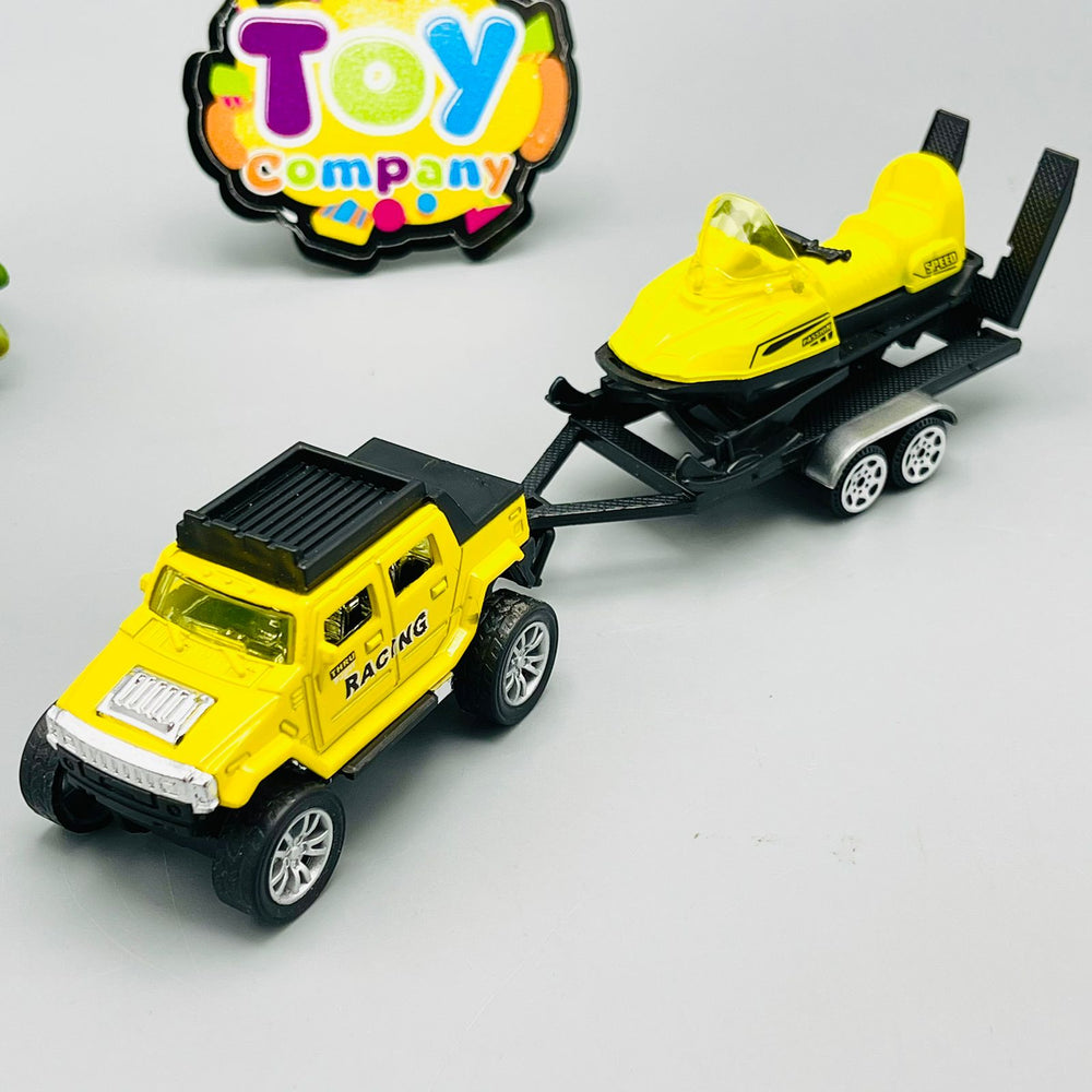 Diecast Metal Truck & Trailer - Assortment