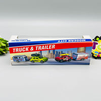 Diecast Metal Truck & Trailer - Assortment
