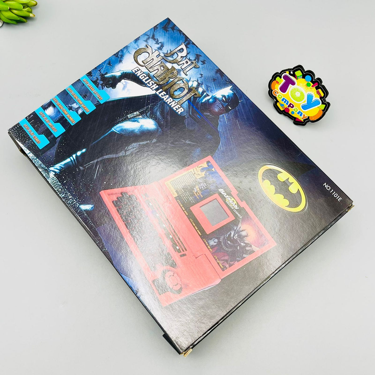 English Learning Laptop Batman Design Toy