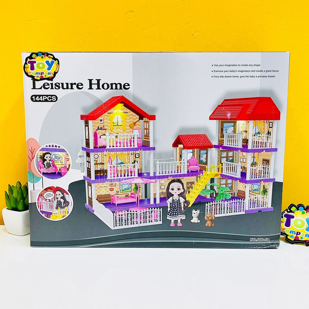 Leisure Home With Warm Color Lights-144Pcs
