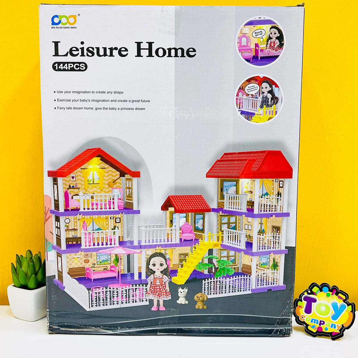 Leisure Home With Warm Color Lights-144Pcs