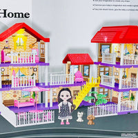 Leisure Home With Warm Color Lights-144Pcs