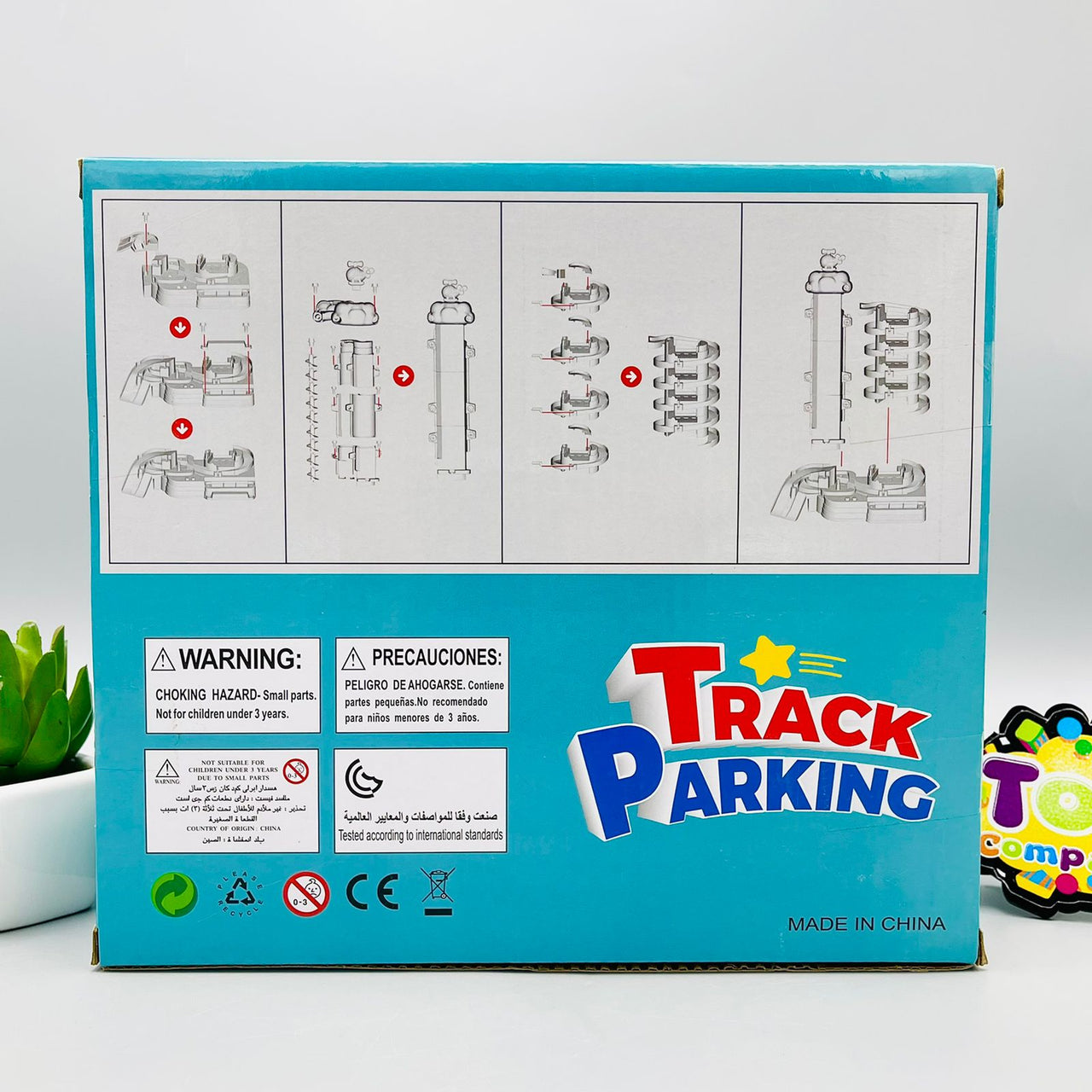5 Level Vehicle Track Parking Set