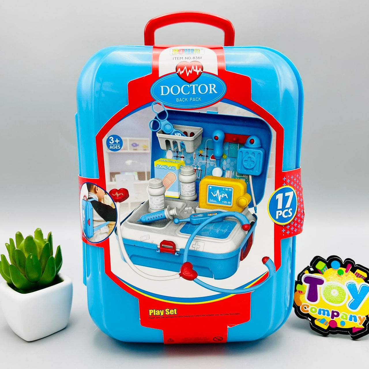 Doctor's Back Pack Medical Play Kit