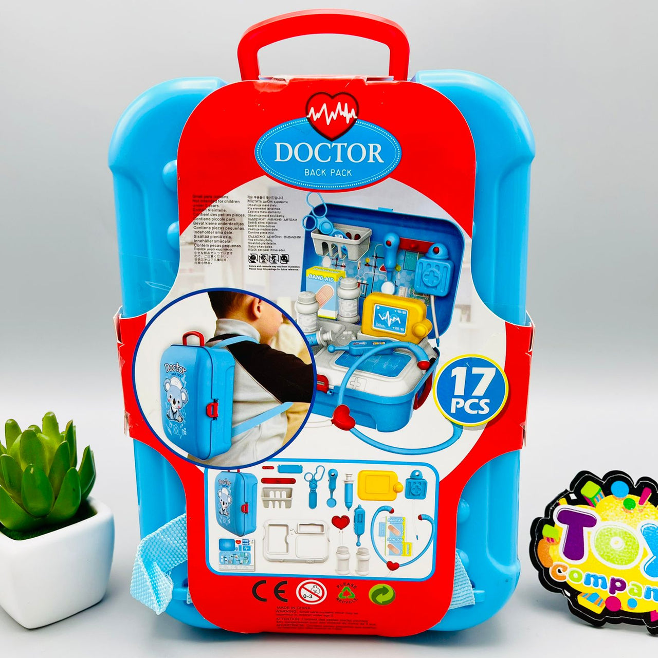 Doctor's Back Pack Medical Play Kit