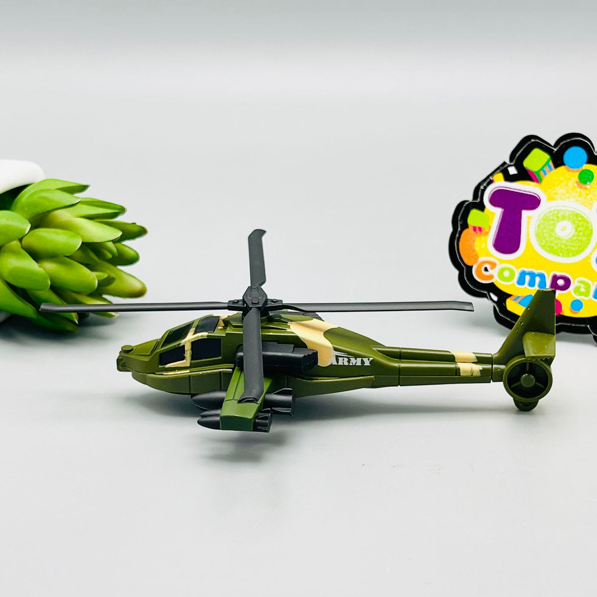 Diecast Army Helicopter
