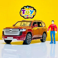 1:32 Diecast Land Cruiser LC300 With Miniature
