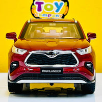 1:24 Diecast Toyota Highlander