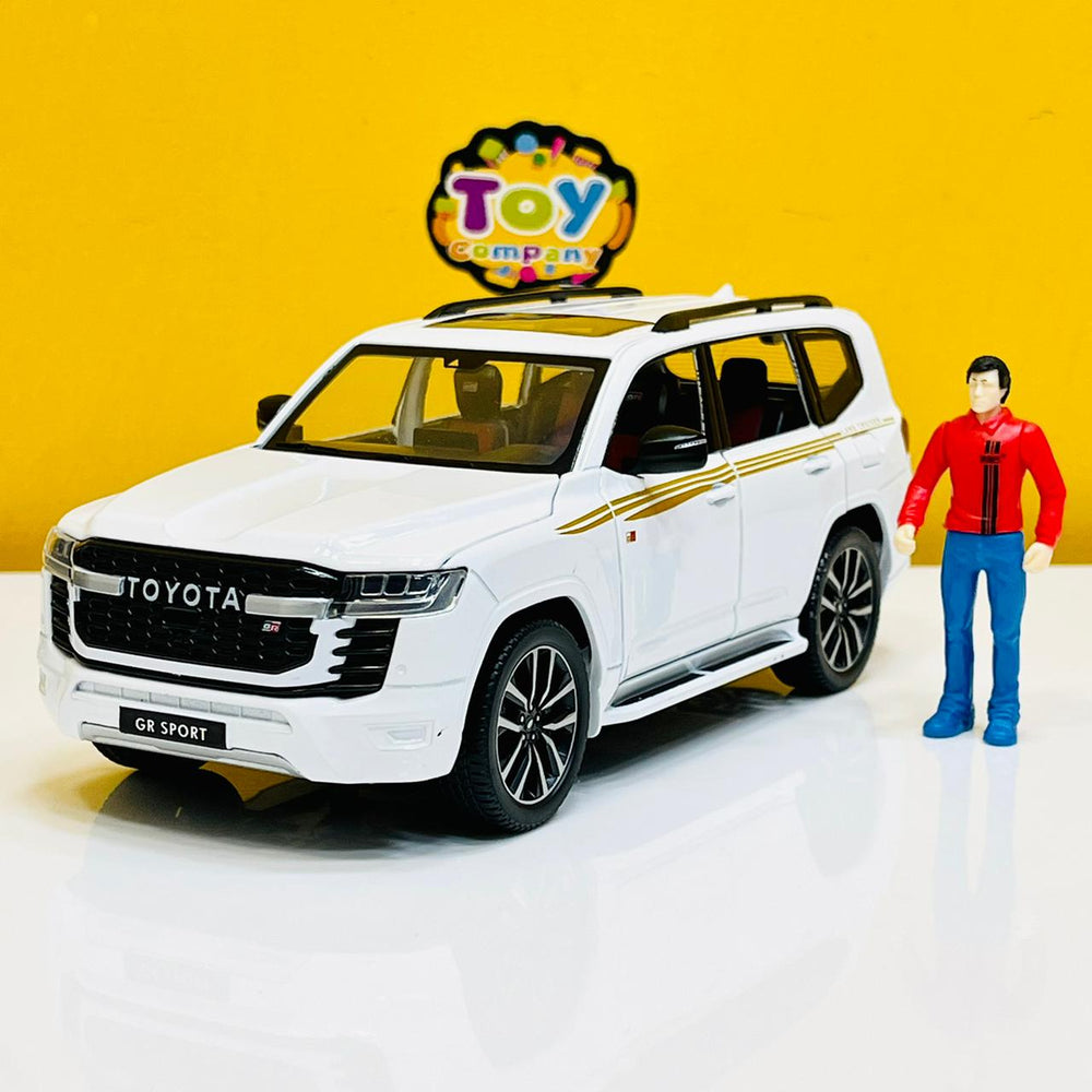 1:24 Diecast Toyota Land Cruiser GR Sport With Miniature
