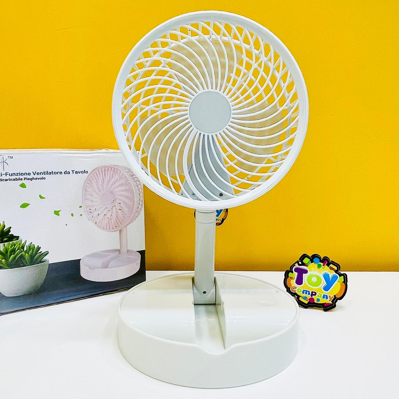 Multi-Function USB Rechargeable Table Fan