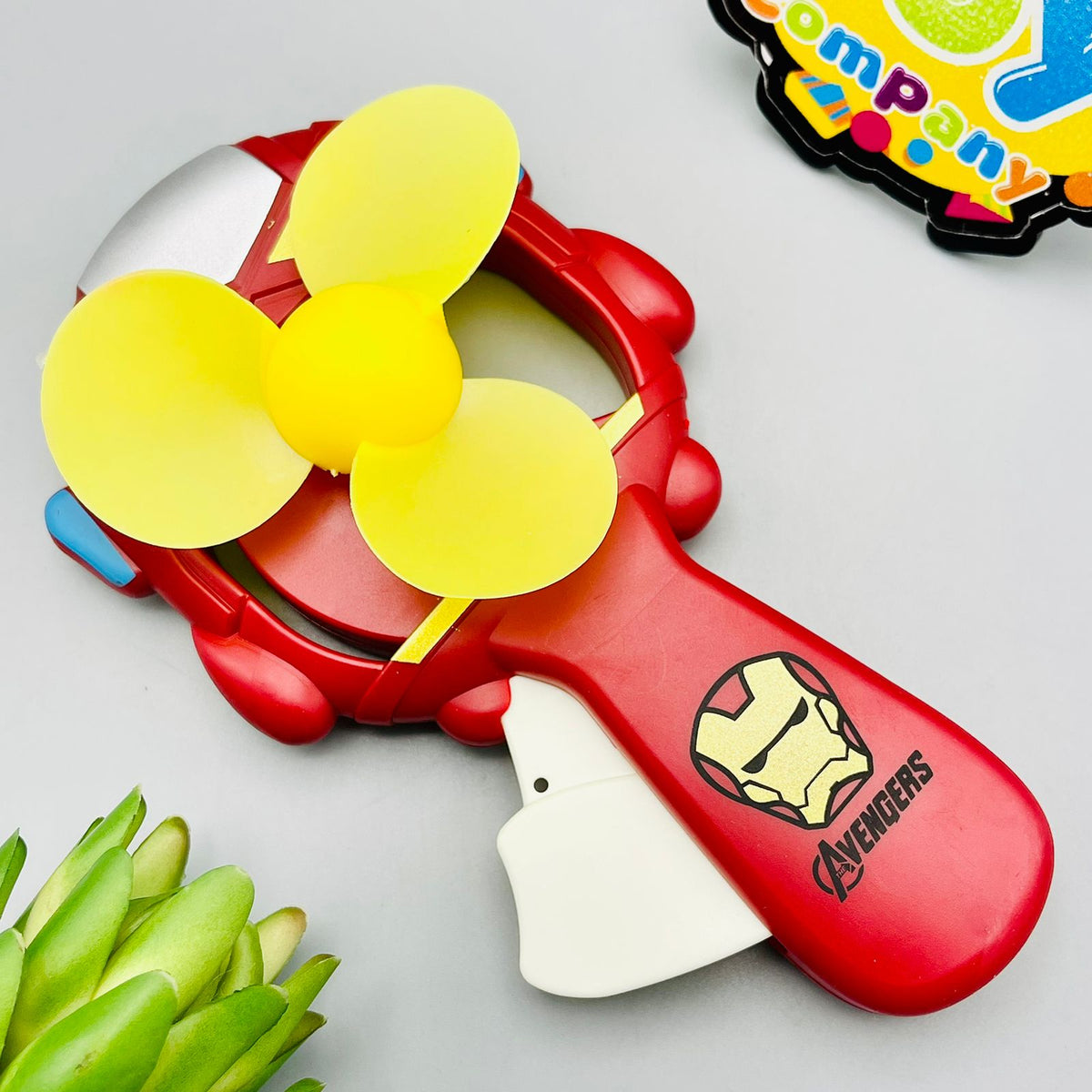 Avengers Shaped Hand Pressure Fan-Assortment