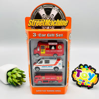 Thumbnail for Street Machine Diecast Fire Vehicle Pack Of 3