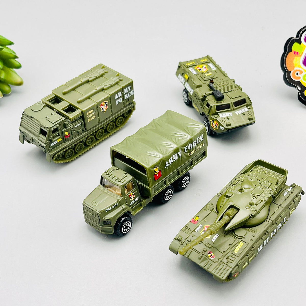 Street Machine Diecast Vehicle Pack Of 4-Assortment