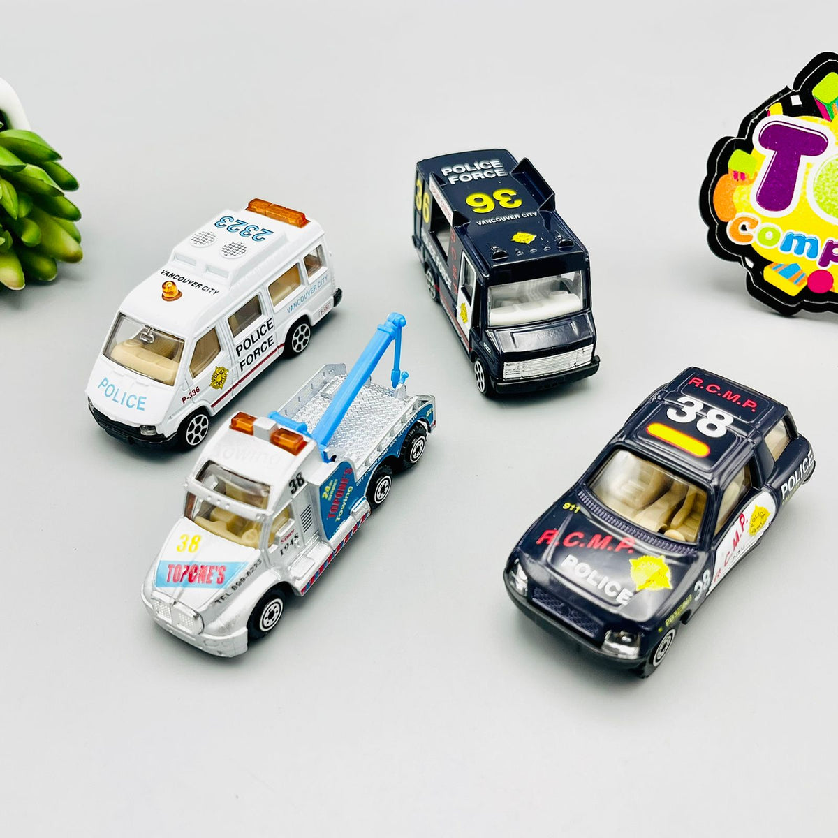 Street Machine Diecast Vehicle Pack Of 4-Assortment