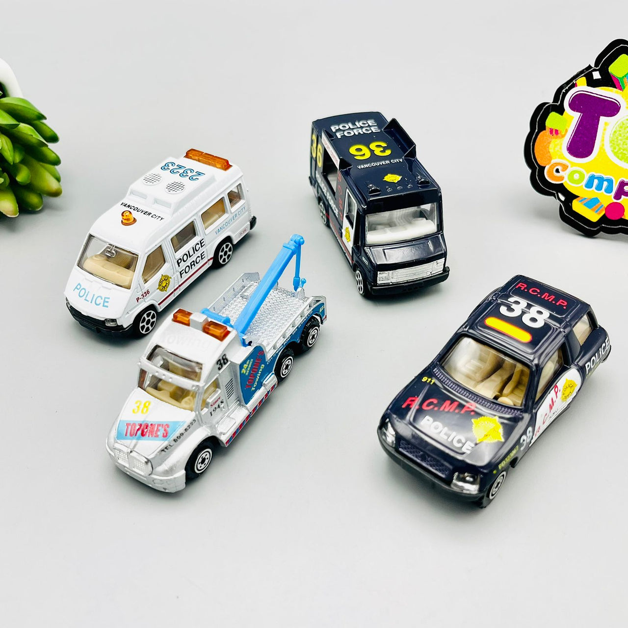 Street Machine Diecast Vehicle Pack Of 4-Assortment