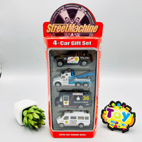Street Machine Diecast Vehicle Pack Of 4-Assortment