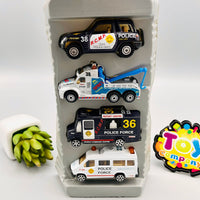 Street Machine Diecast Vehicle Pack Of 4-Assortment