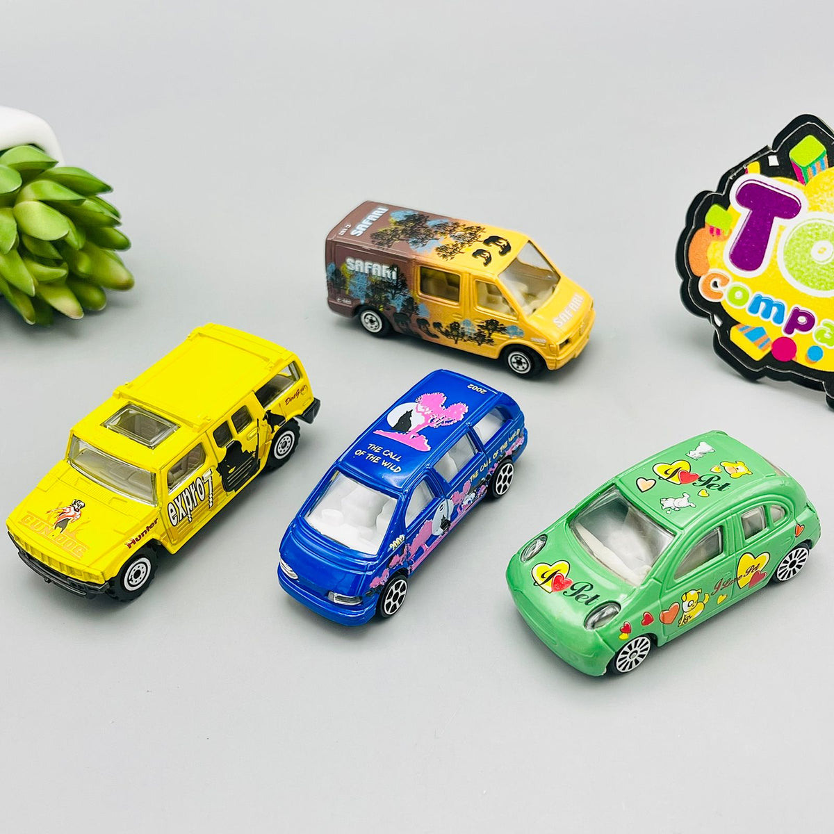 Street Machine Diecast Vehicle Pack Of 4-Assortment