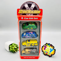 Street Machine Diecast Vehicle Pack Of 4-Assortment