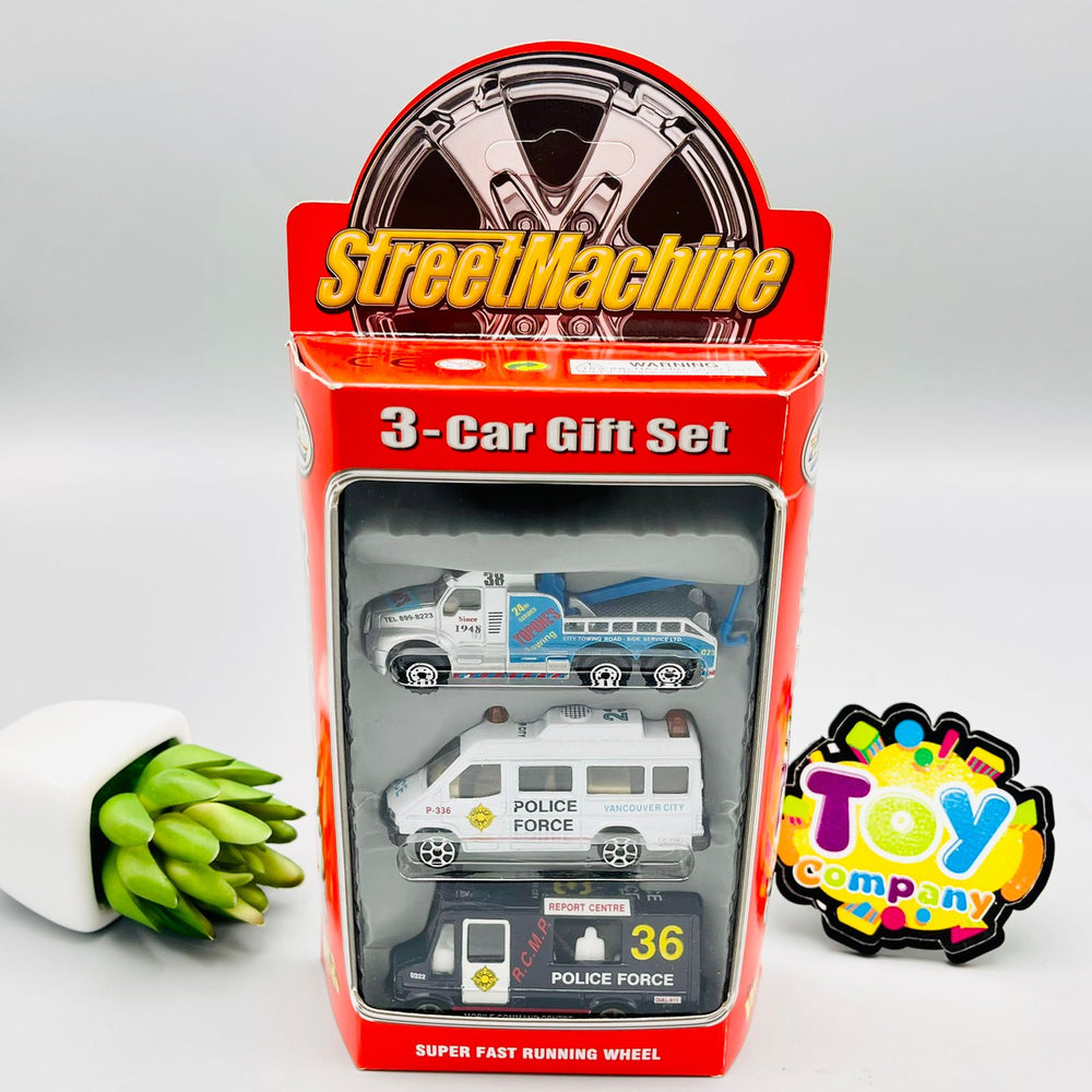 Street Machine Diecast Vehicle Pack Of 3-Assortment