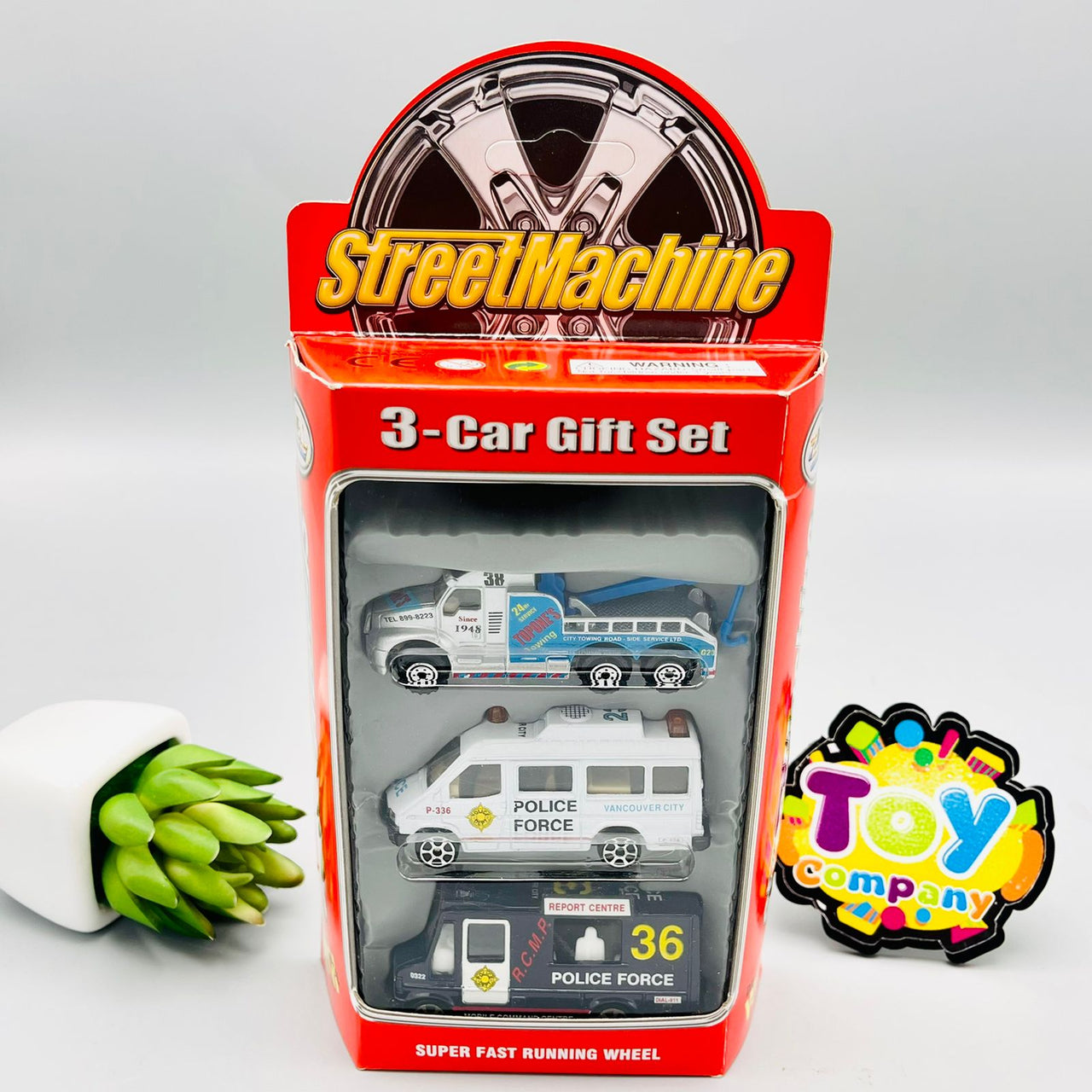 Street Machine Diecast Vehicle Pack Of 3-Assortment