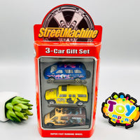 Street Machine Diecast Vehicle Pack Of 3-Assortment