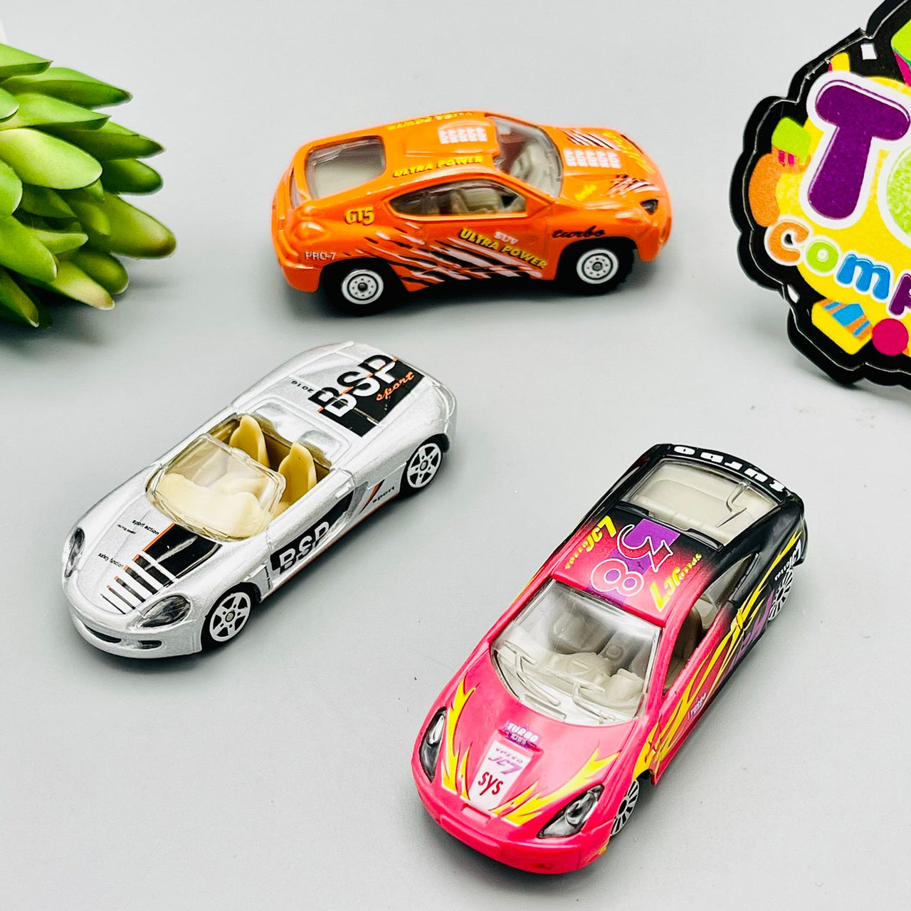 Street Machine Diecast Vehicle Pack Of 3-Assortment