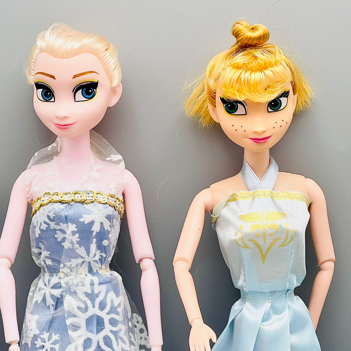 Olaf's Frozen Elsa & Anna Doll Set - Pack of 2