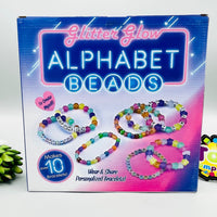 Glitter Glow Alphabet Beads