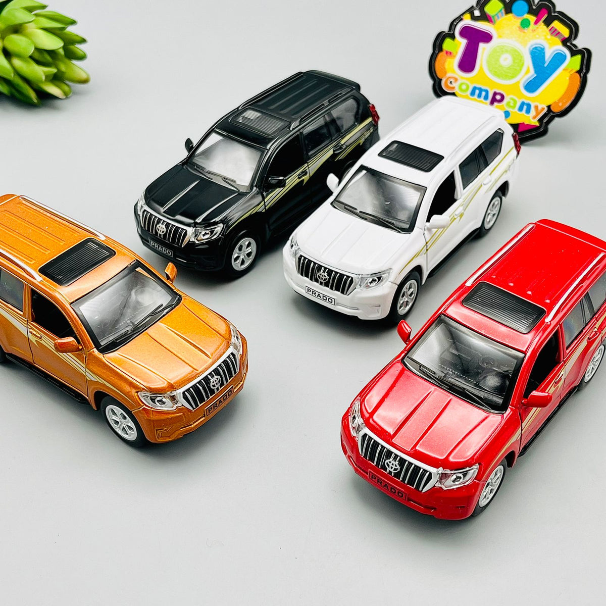 1:36 Alloy Land Cruiser Prado TX-L
