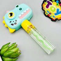 Dinosaur Theme Projection Camera With Bubble Stick