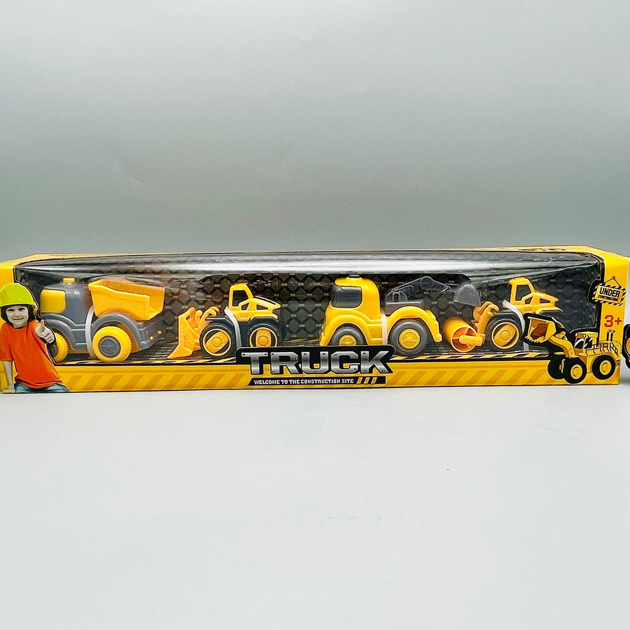 Construction Truck Vehicle-Pack Of 4