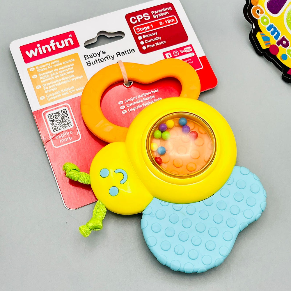 WinFun Baby's Butterfly Rattle