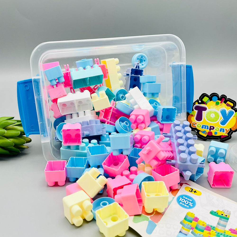 Creative Building Blocks Bucket-90 pcs