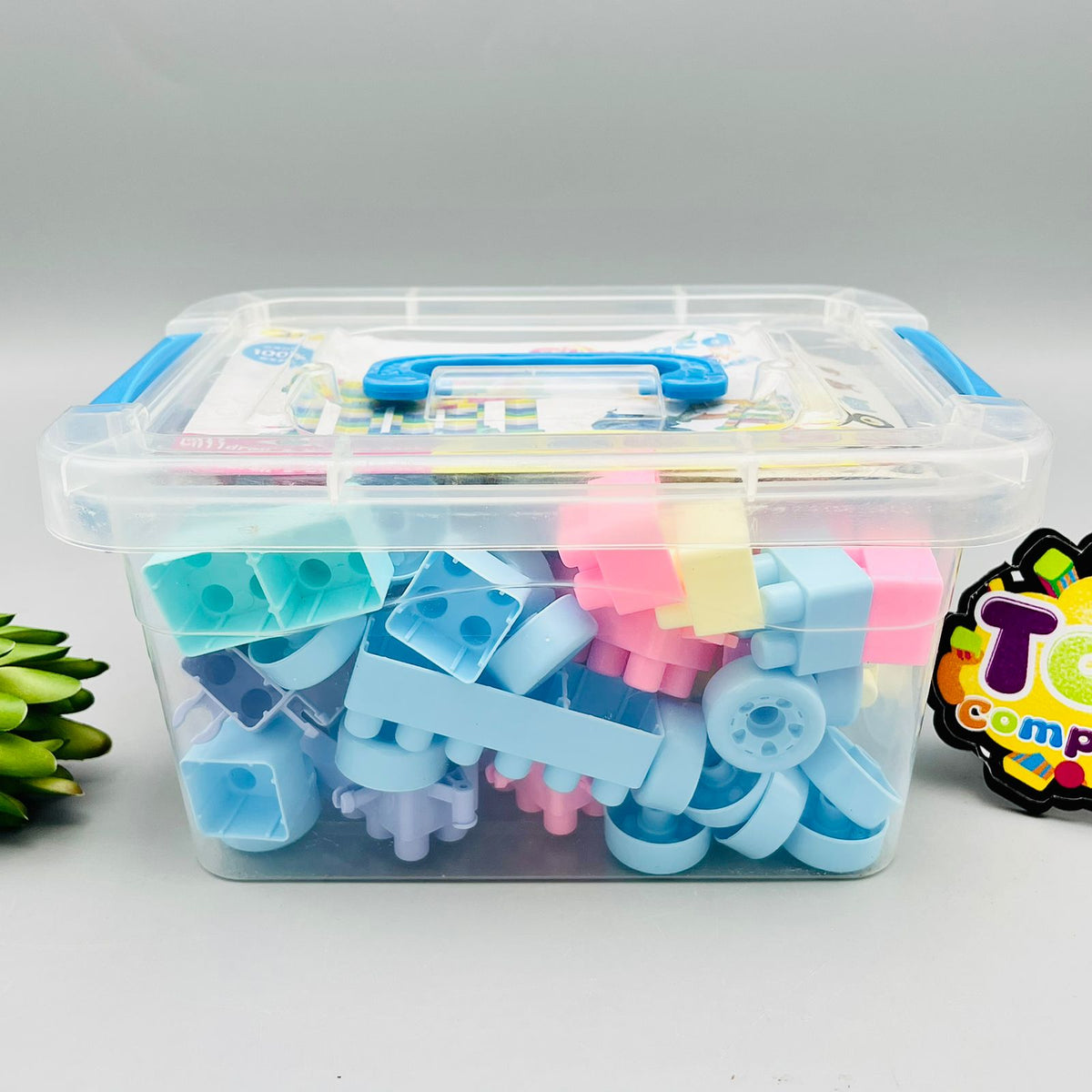 Creative Building Blocks Bucket-90 pcs