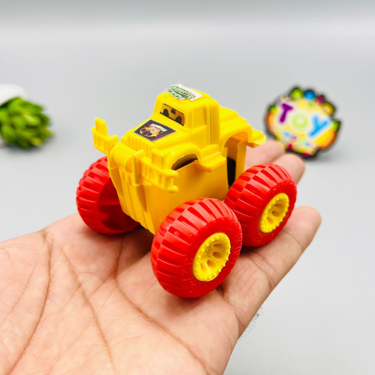 Ready & Go Mini Monster Friction Truck-6 Pcs