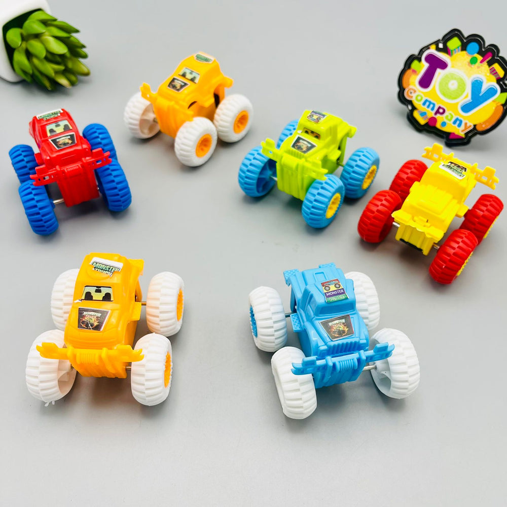Ready & Go Mini Monster Friction Truck-6 Pcs