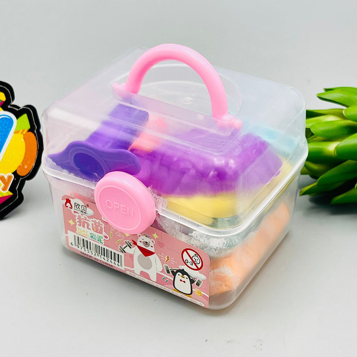 10 Pcs Dough Play Set For Kids